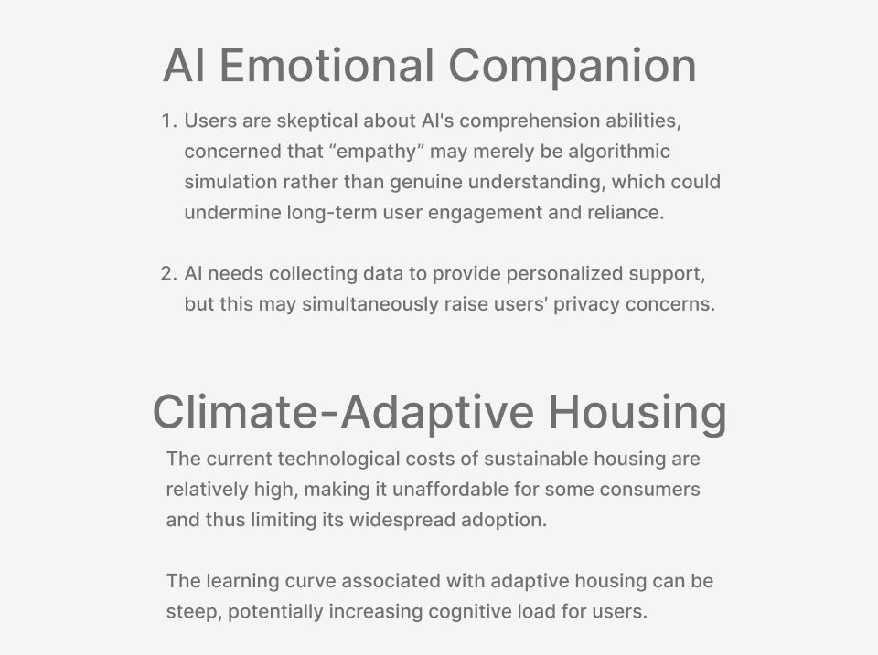 Potential Issues with These Two Technological Trends.
